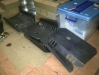 Dek tangki . Fuel Tank Protector Jimny/katana/caribian Dek tangki . Fuel Tank Protector Jimny/katana/caribian