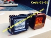CODE:01-01  7.5cm x 8, 6 LEDS, CREE,Spot, 18W:Rp.750rb (Cover Lens/Amber not included) Cover lens:50rb
