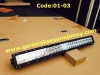 CODE:01-03 LED BAR 30 inch, Curved, Double row, 60 LEDS, CREE,spot combo, 180W:Rp.4,000,000